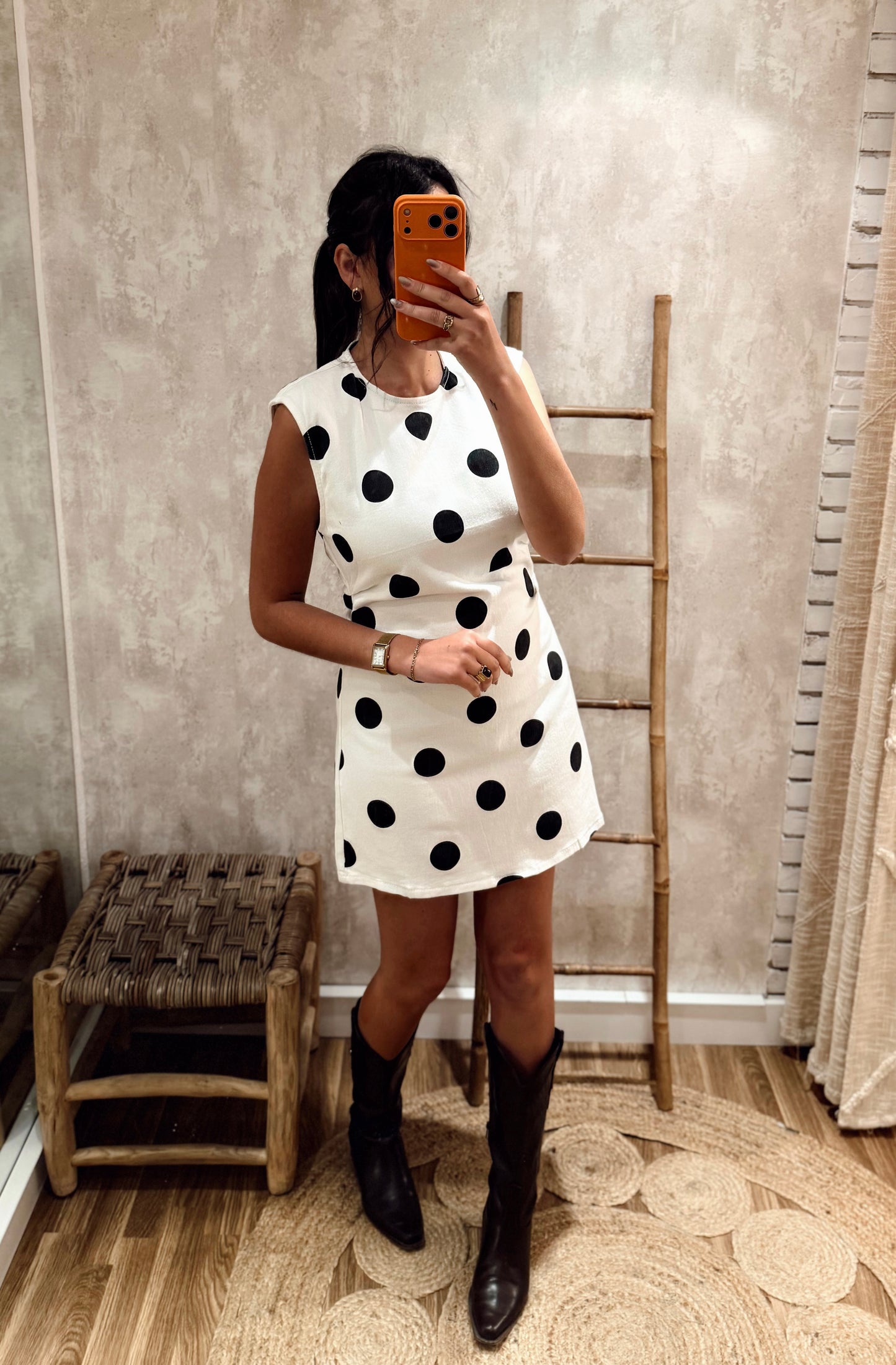 Vestido Ganga Polka Dots