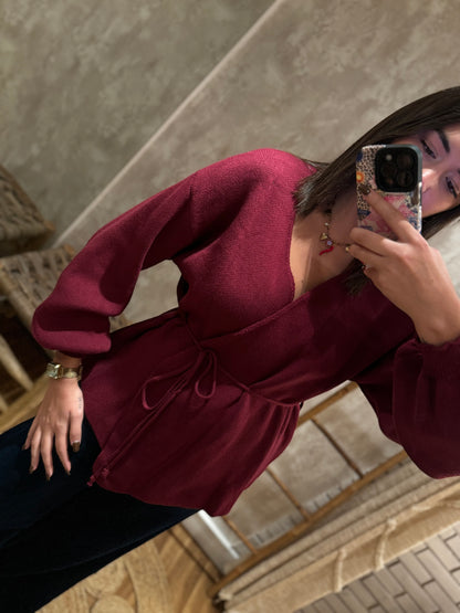 Casaco/Camisola traspassado