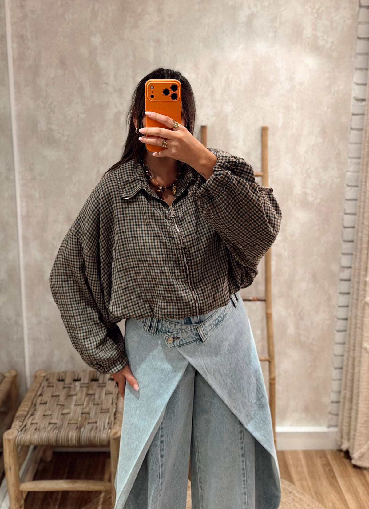 Bomber Xadrez Oversize