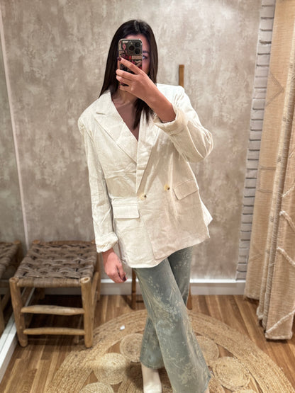 Blazer de lino