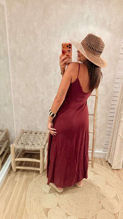 Vestido Comprido Fluido