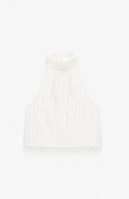Top Halter com Franjas- Lumina