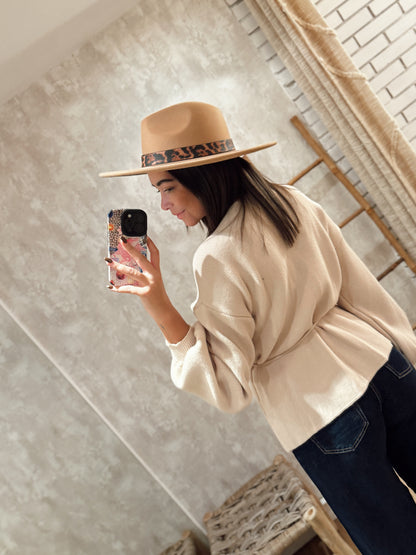 Casaco/Camisola traspassado