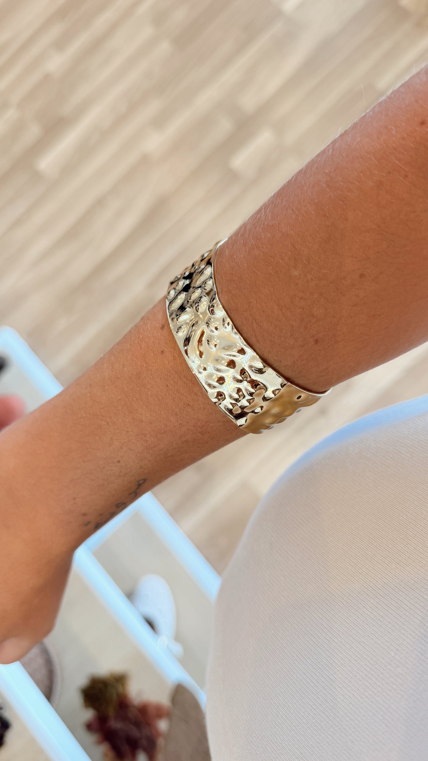 Pulseira em aço inoxidável