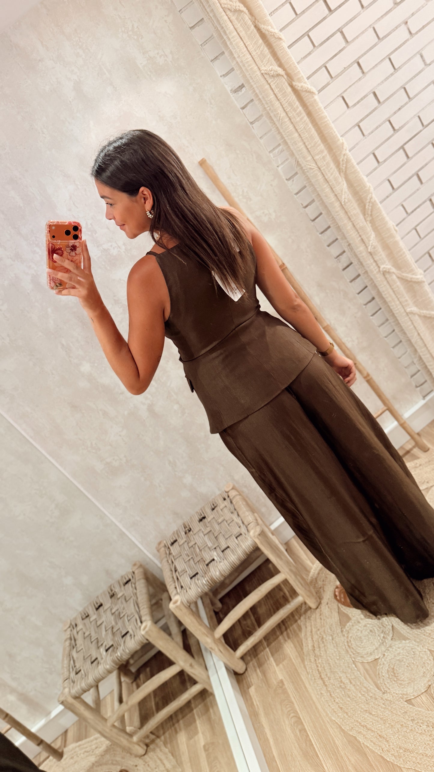 Conjunto colete e calça - Mochy